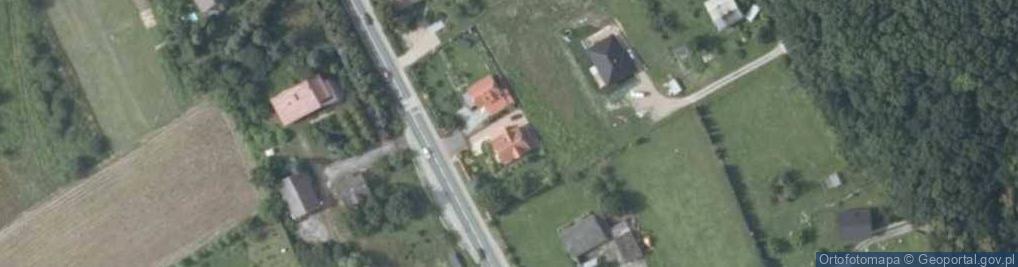 Zdjęcie satelitarne Łazany ul.