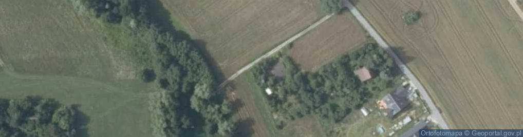 Zdjęcie satelitarne Łazany ul.