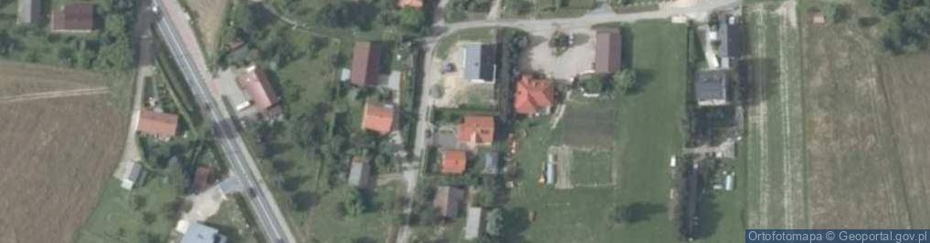 Zdjęcie satelitarne Łazany ul.