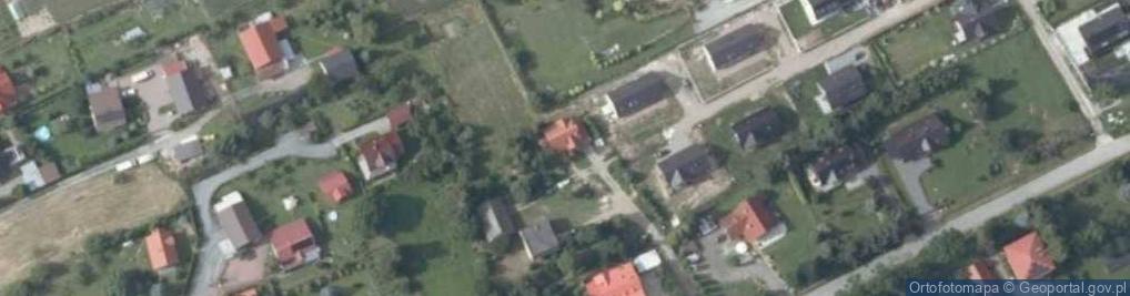 Zdjęcie satelitarne Łazany ul.