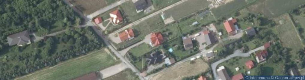 Zdjęcie satelitarne Łazany ul.