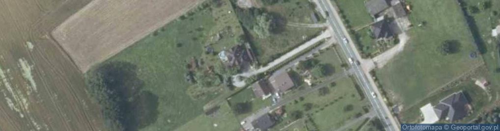 Zdjęcie satelitarne Łazany ul.
