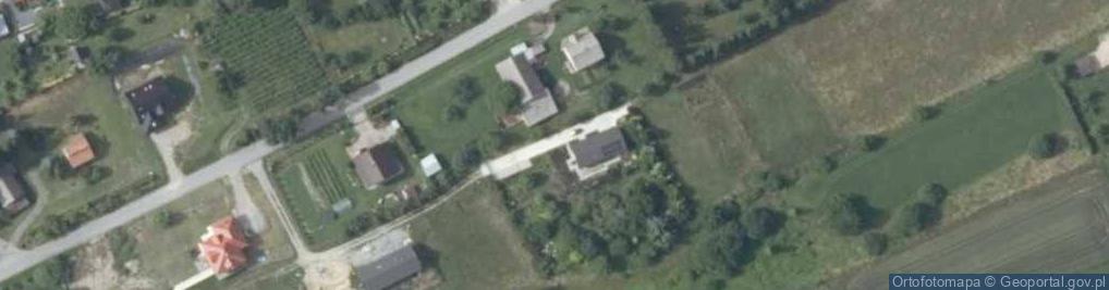 Zdjęcie satelitarne Łazany ul.