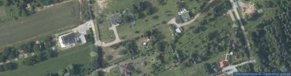 Zdjęcie satelitarne Łazany ul.