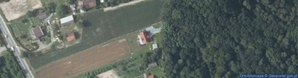 Zdjęcie satelitarne Łazany ul.