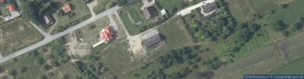 Zdjęcie satelitarne Łazany ul.