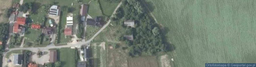 Zdjęcie satelitarne Łazany ul.