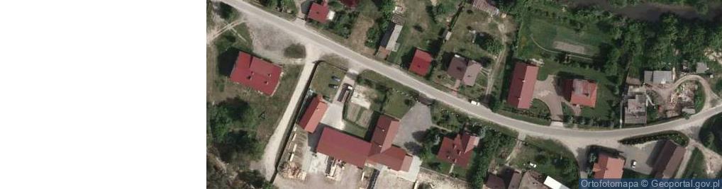 Zdjęcie satelitarne Łążek Chwałowski ul.
