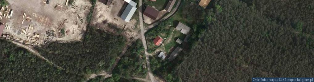 Zdjęcie satelitarne Łążek Chwałowski ul.