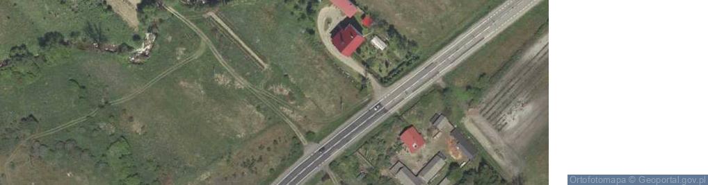 Zdjęcie satelitarne Łążek Ordynacki ul.
