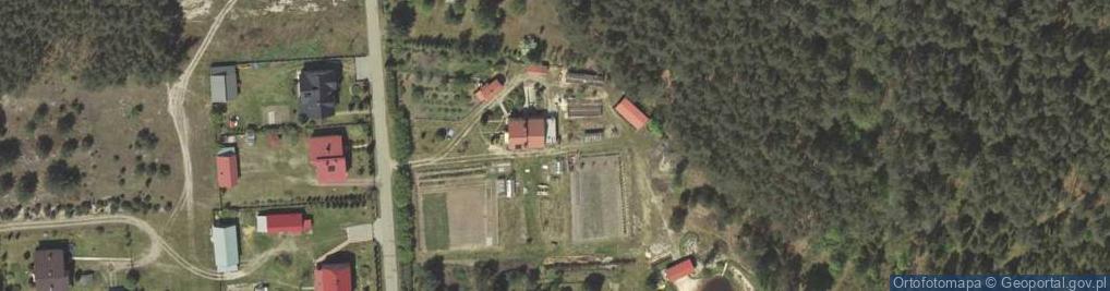 Zdjęcie satelitarne Łążek Ordynacki ul.