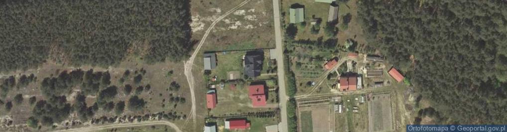 Zdjęcie satelitarne Łążek Ordynacki ul.