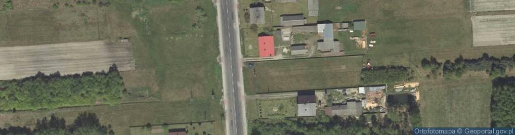 Zdjęcie satelitarne Łążek Ordynacki ul.