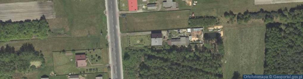 Zdjęcie satelitarne Łążek Ordynacki ul.