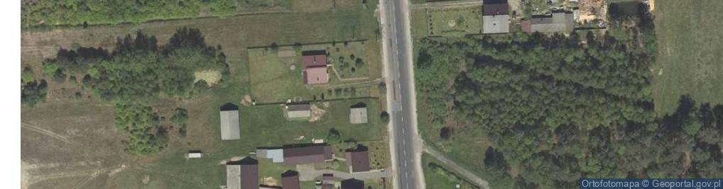 Zdjęcie satelitarne Łążek Ordynacki ul.