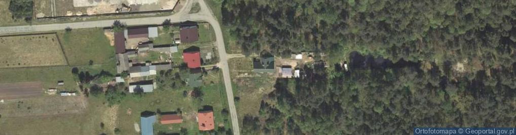 Zdjęcie satelitarne Łążek Ordynacki ul.