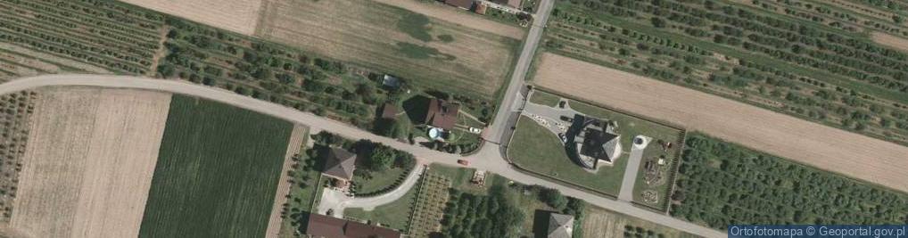 Zdjęcie satelitarne Łążek ul.