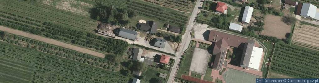 Zdjęcie satelitarne Łążek ul.