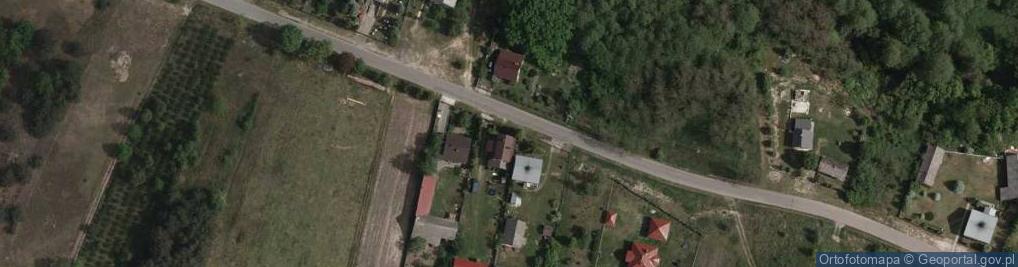Zdjęcie satelitarne Łążek ul.