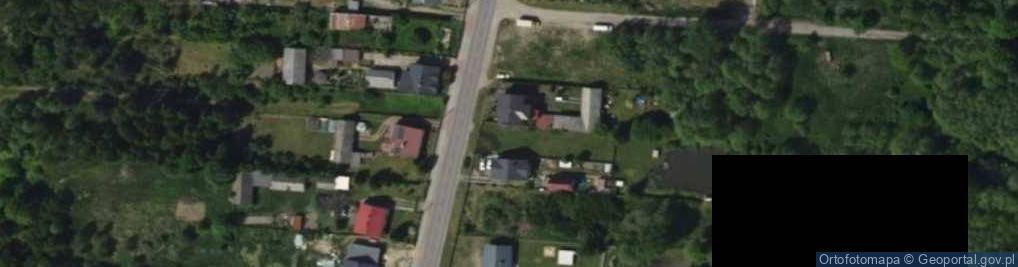 Zdjęcie satelitarne Łaziec ul.