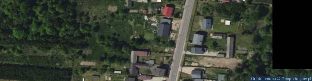 Zdjęcie satelitarne Łaziec ul.