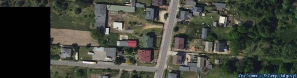 Zdjęcie satelitarne Łaziec ul.
