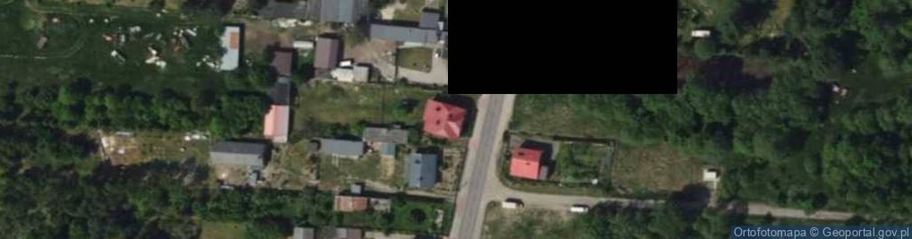 Zdjęcie satelitarne Łaziec ul.