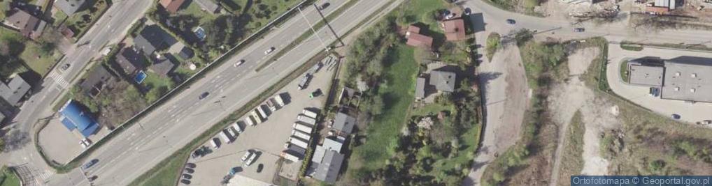Zdjęcie satelitarne Łazy ul.