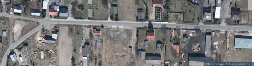 Zdjęcie satelitarne Łaziska ul.