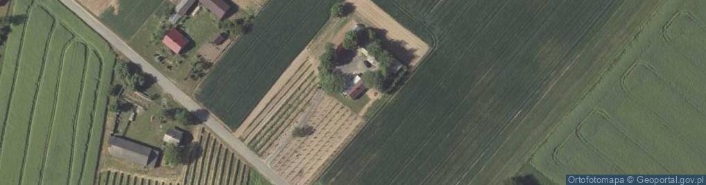 Zdjęcie satelitarne Łaziska ul.