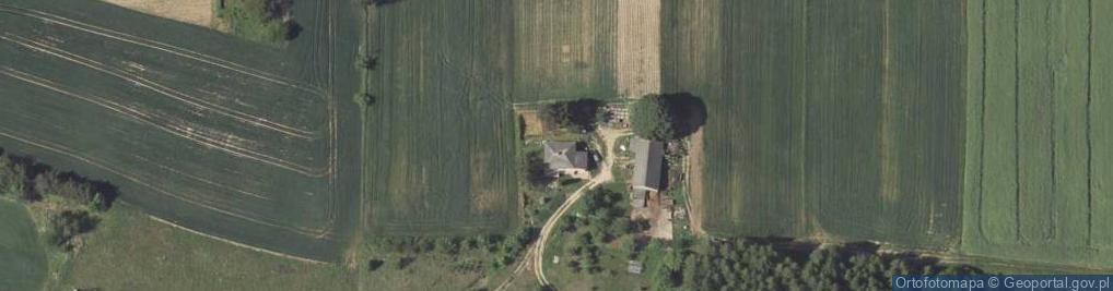 Zdjęcie satelitarne Łaziska ul.