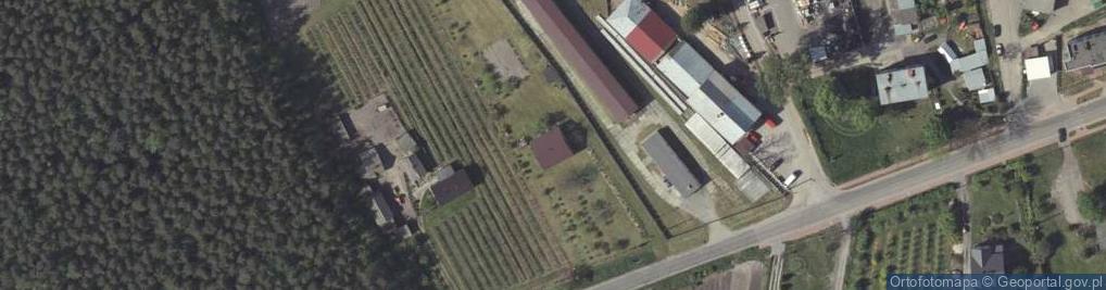 Zdjęcie satelitarne Łaziska ul.
