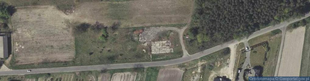 Zdjęcie satelitarne Łaziska ul.