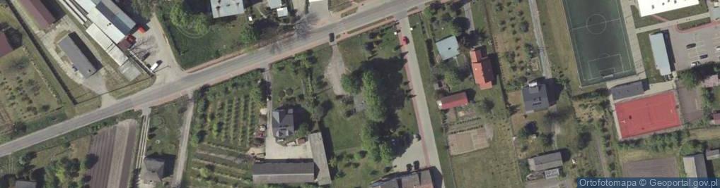 Zdjęcie satelitarne Łaziska ul.
