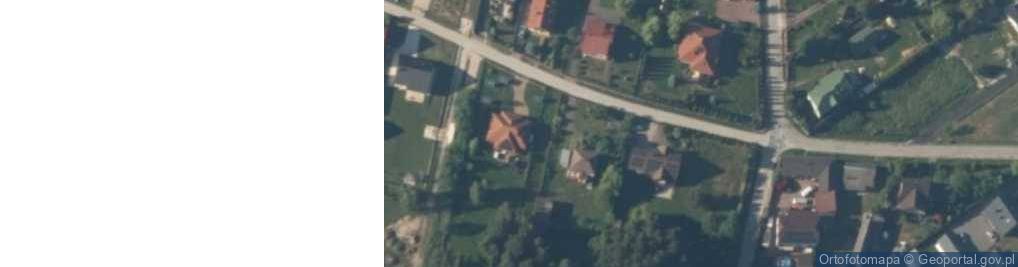 Zdjęcie satelitarne Łaziska ul.