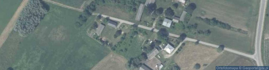 Zdjęcie satelitarne Łaziska ul.