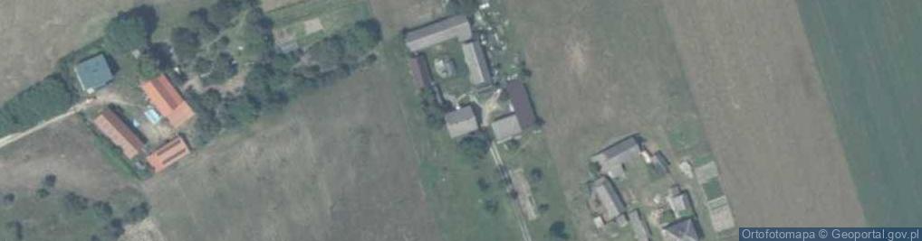 Zdjęcie satelitarne Łaziska ul.