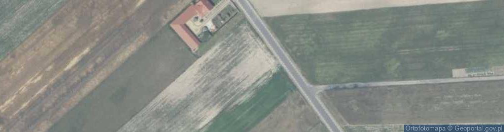 Zdjęcie satelitarne Łaziska ul.
