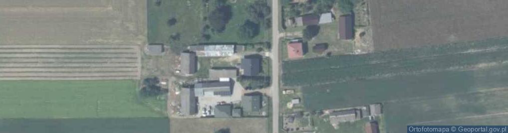 Zdjęcie satelitarne Łaziska ul.