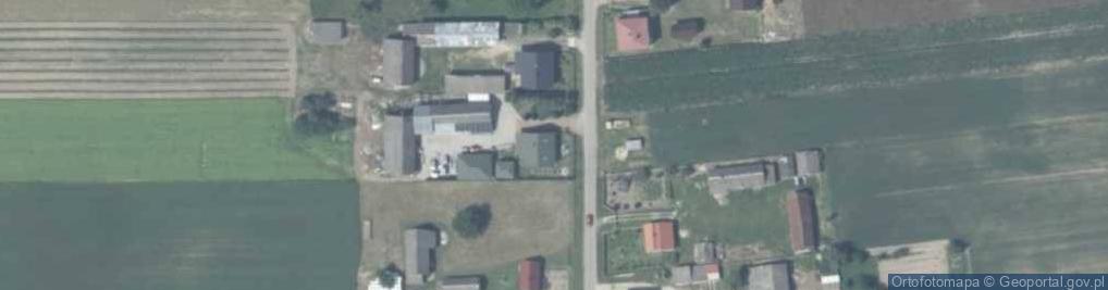 Zdjęcie satelitarne Łaziska ul.