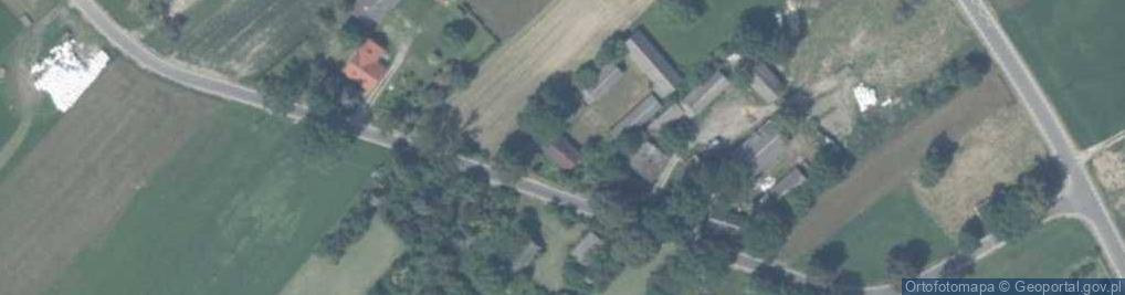 Zdjęcie satelitarne Łaziska ul.