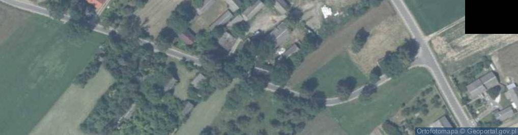Zdjęcie satelitarne Łaziska ul.