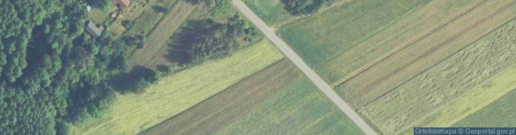 Zdjęcie satelitarne Łaziska ul.