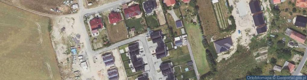 Zdjęcie satelitarne Łaziska ul.