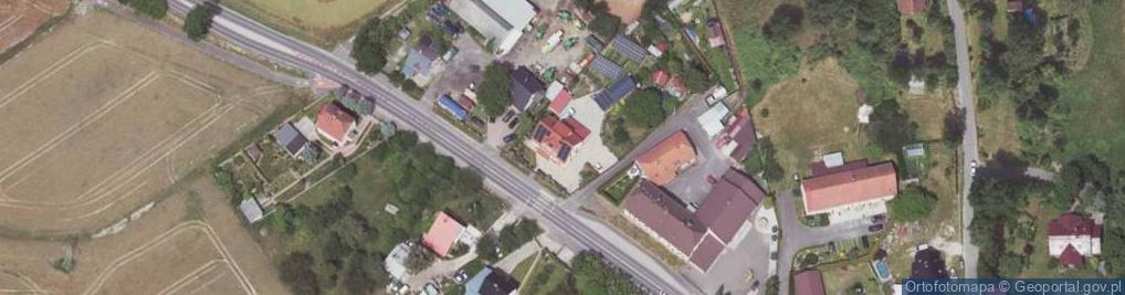 Zdjęcie satelitarne Łaziska ul.