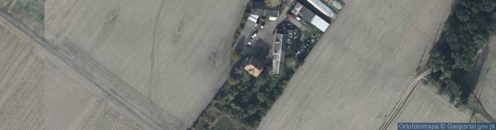 Zdjęcie satelitarne Łaziska ul.