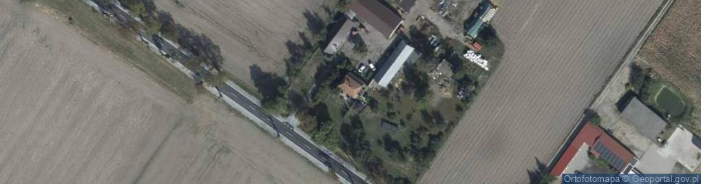 Zdjęcie satelitarne Łaziska ul.