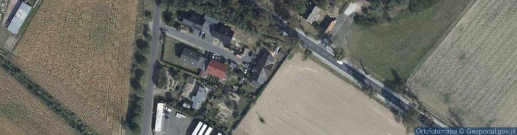 Zdjęcie satelitarne Łaziska ul.