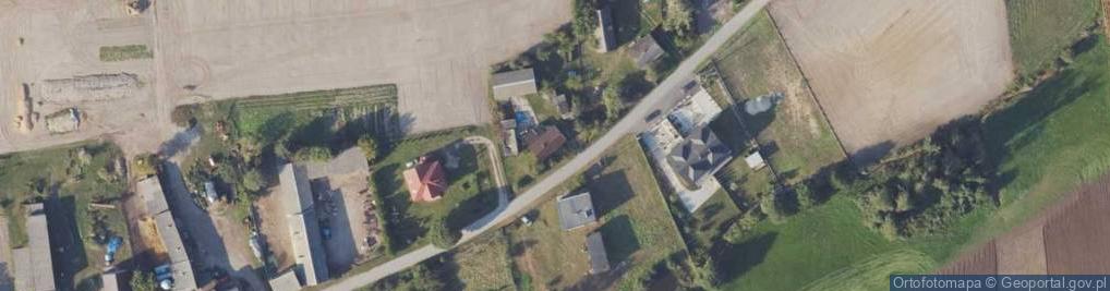 Zdjęcie satelitarne Łaziska ul.