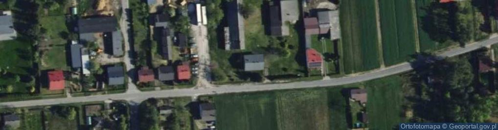 Zdjęcie satelitarne Łaziska ul.
